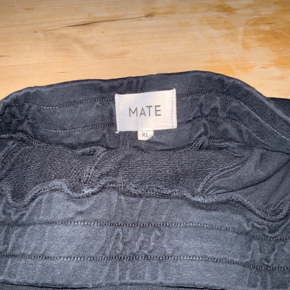 MATE THE LABEL FRENCH TERRY JOGGERS/NOT GOING ANY LOWER - Picture 2 of 7